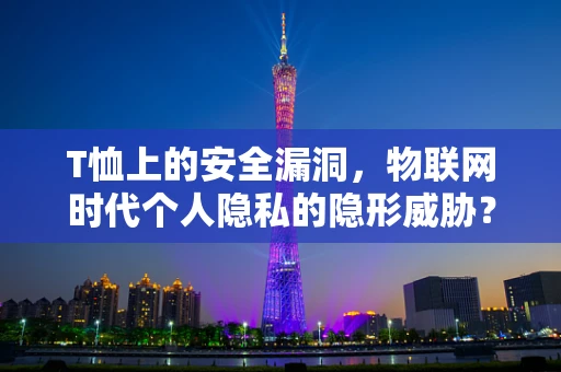 T恤上的安全漏洞，物联网时代个人隐私的隐形威胁？