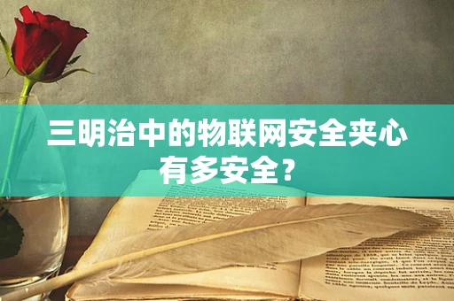 三明治中的物联网安全夹心有多安全？