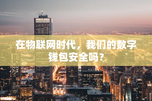 在物联网时代，我们的数字钱包安全吗？