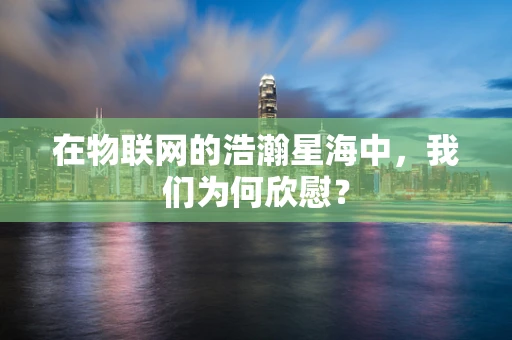 在物联网的浩瀚星海中，我们为何欣慰？