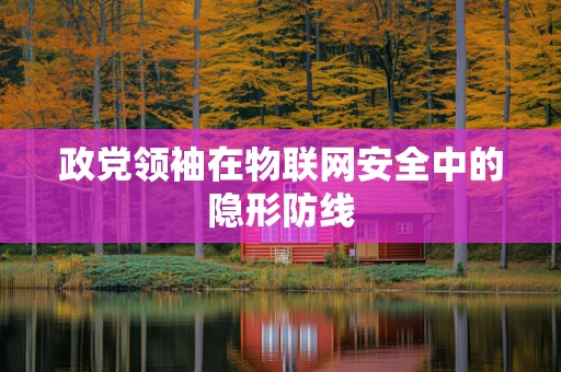 政党领袖在物联网安全中的隐形防线