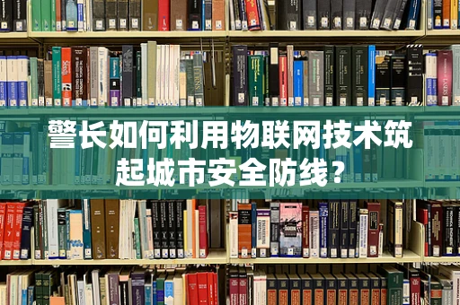 警长如何利用物联网技术筑起城市安全防线？