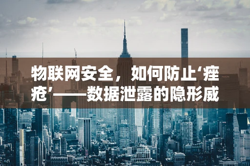 物联网安全，如何防止‘痤疮’——数据泄露的隐形威胁？