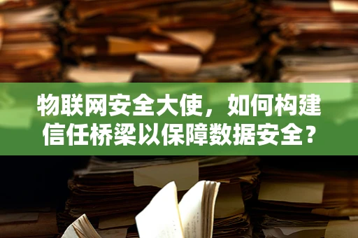 物联网安全大使，如何构建信任桥梁以保障数据安全？