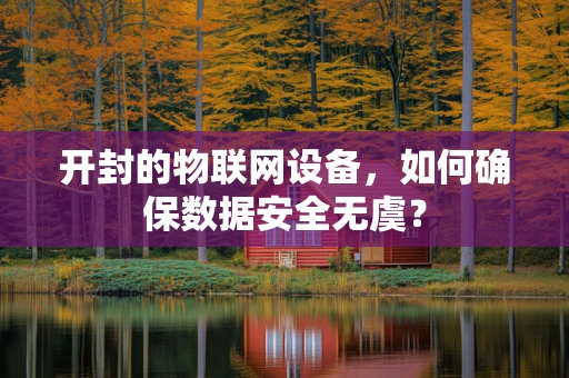 开封的物联网设备，如何确保数据安全无虞？