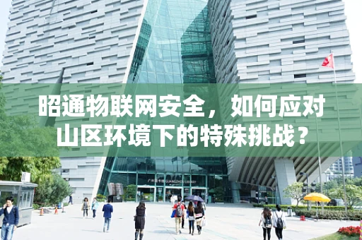 昭通物联网安全，如何应对山区环境下的特殊挑战？