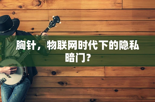 胸针，物联网时代下的隐私暗门？