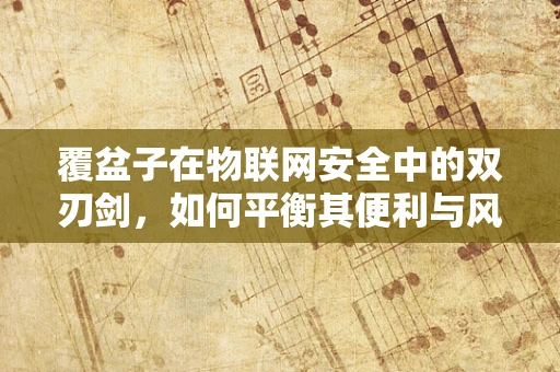 覆盆子在物联网安全中的双刃剑，如何平衡其便利与风险？