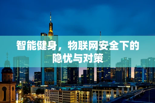 智能健身，物联网安全下的隐忧与对策