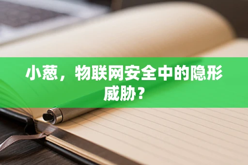小葱，物联网安全中的隐形威胁？