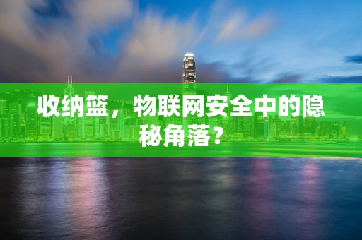 收纳篮，物联网安全中的隐秘角落？