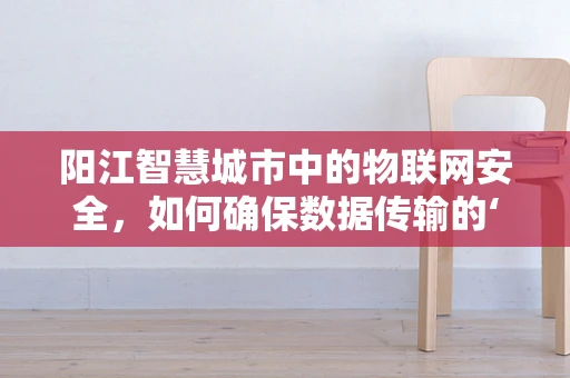 阳江智慧城市中的物联网安全，如何确保数据传输的‘阳光’透明？