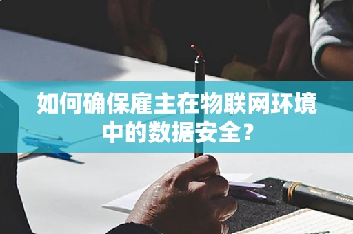 如何确保雇主在物联网环境中的数据安全？