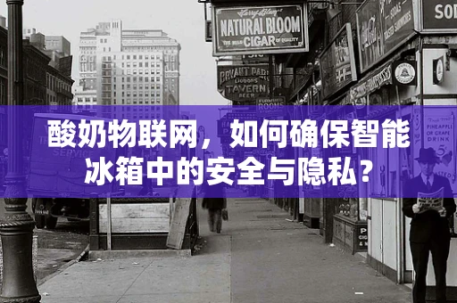 酸奶物联网，如何确保智能冰箱中的安全与隐私？