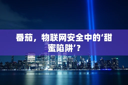 番茄，物联网安全中的‘甜蜜陷阱’？