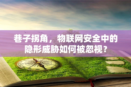 巷子拐角，物联网安全中的隐形威胁如何被忽视？