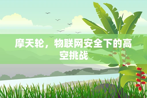 摩天轮，物联网安全下的高空挑战