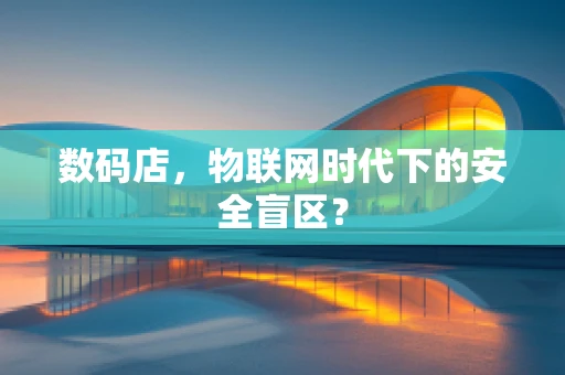 数码店，物联网时代下的安全盲区？