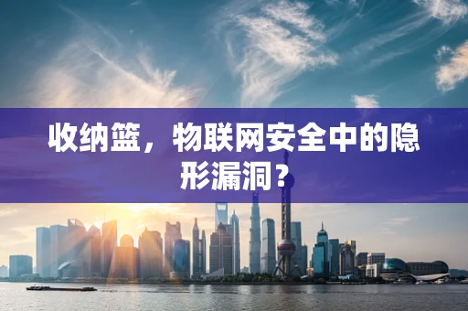 收纳篮，物联网安全中的隐形漏洞？
