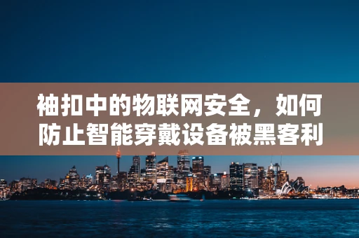 袖扣中的物联网安全，如何防止智能穿戴设备被黑客利用？