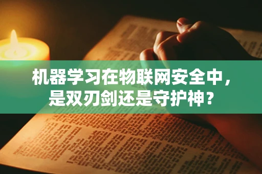 机器学习在物联网安全中，是双刃剑还是守护神？