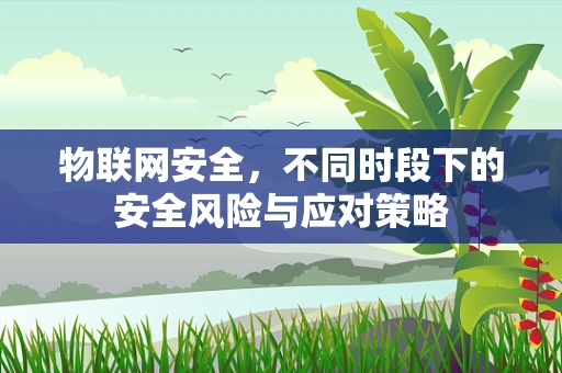 物联网安全，不同时段下的安全风险与应对策略