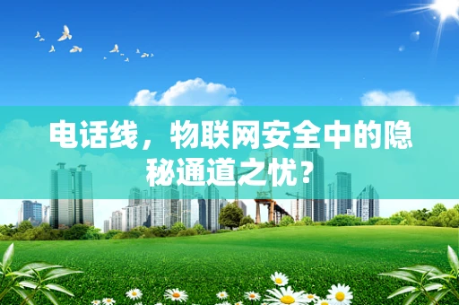 电话线，物联网安全中的隐秘通道之忧？