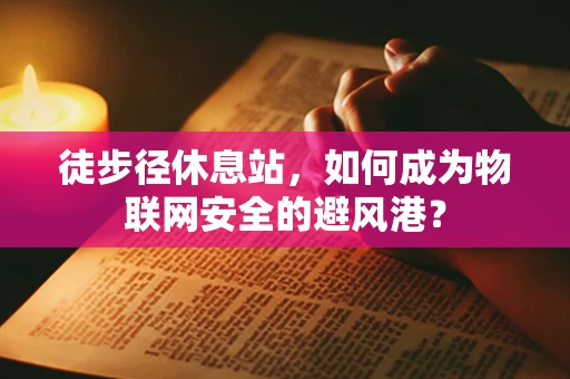 徒步径休息站，如何成为物联网安全的避风港？