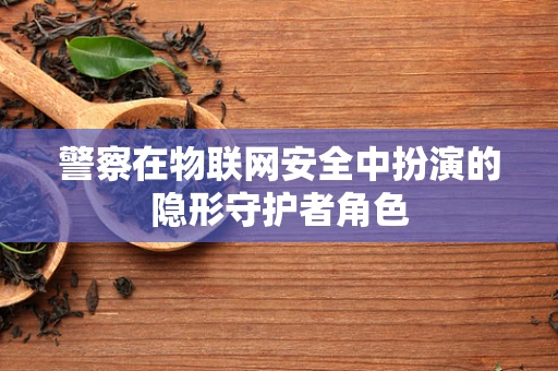 警察在物联网安全中扮演的隐形守护者角色