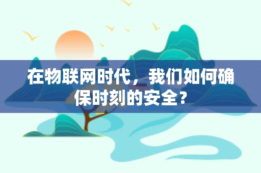在物联网时代，我们如何确保时刻的安全？