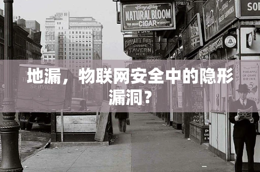 地漏，物联网安全中的隐形漏洞？