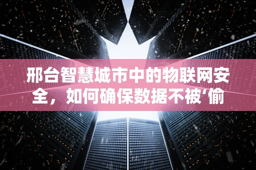 邢台智慧城市中的物联网安全，如何确保数据不被‘偷听’？