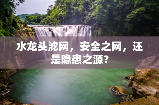 水龙头滤网，安全之网，还是隐患之源？