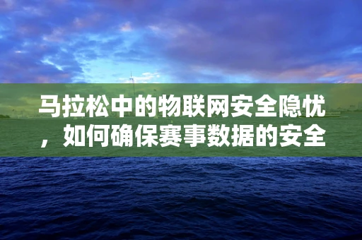 马拉松中的物联网安全隐忧，如何确保赛事数据的安全传输？