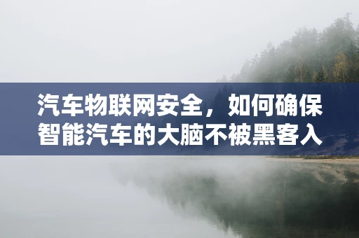 汽车物联网安全，如何确保智能汽车的大脑不被黑客入侵？