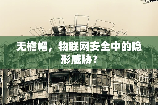 无檐帽，物联网安全中的隐形威胁？