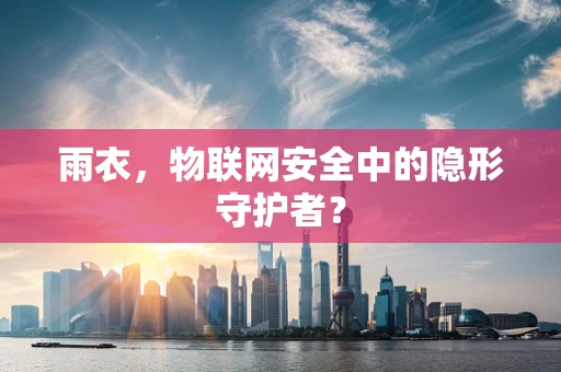 雨衣，物联网安全中的隐形守护者？
