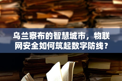 乌兰察布的智慧城市，物联网安全如何筑起数字防线？