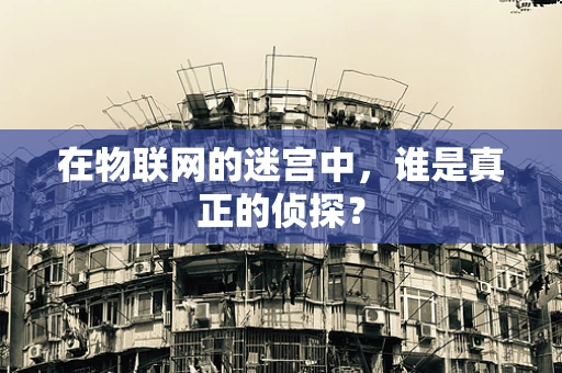 在物联网的迷宫中，谁是真正的侦探？