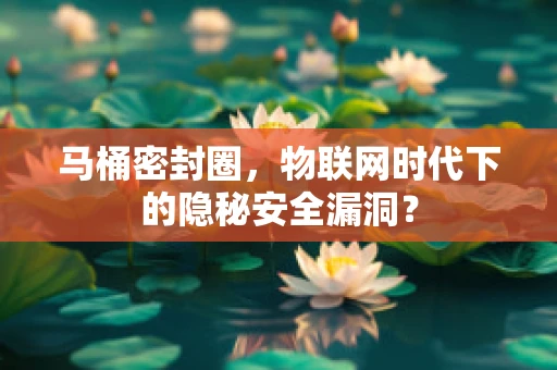 马桶密封圈，物联网时代下的隐秘安全漏洞？