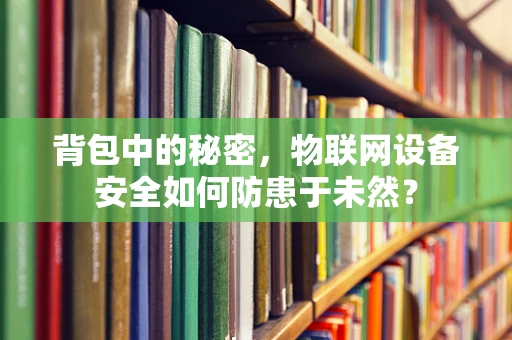 背包中的秘密，物联网设备安全如何防患于未然？