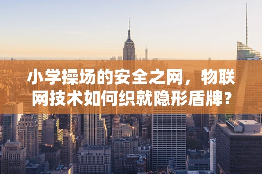 小学操场的安全之网，物联网技术如何织就隐形盾牌？