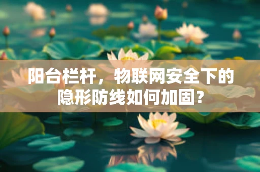 阳台栏杆，物联网安全下的隐形防线如何加固？