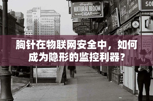 胸针在物联网安全中，如何成为隐形的监控利器？