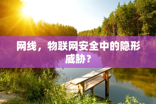 网线，物联网安全中的隐形威胁？