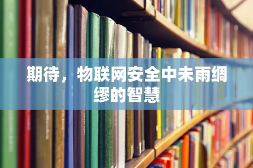 期待，物联网安全中未雨绸缪的智慧