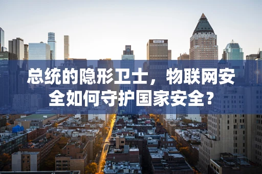 总统的隐形卫士，物联网安全如何守护国家安全？