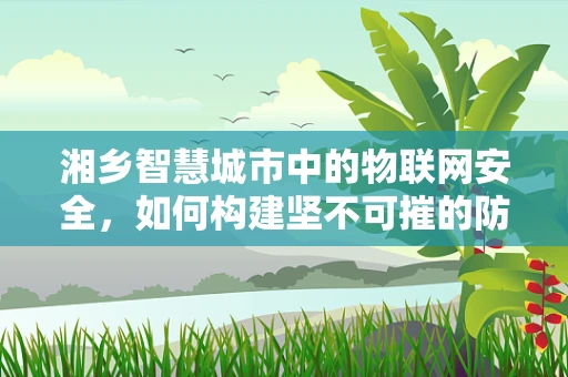 湘乡智慧城市中的物联网安全，如何构建坚不可摧的防御网？