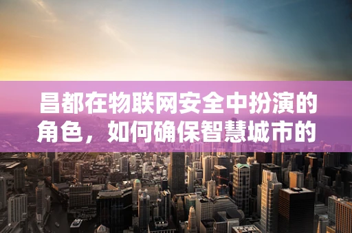 昌都在物联网安全中扮演的角色，如何确保智慧城市的脉动安全无虞？