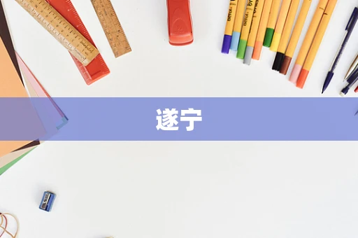 遂宁